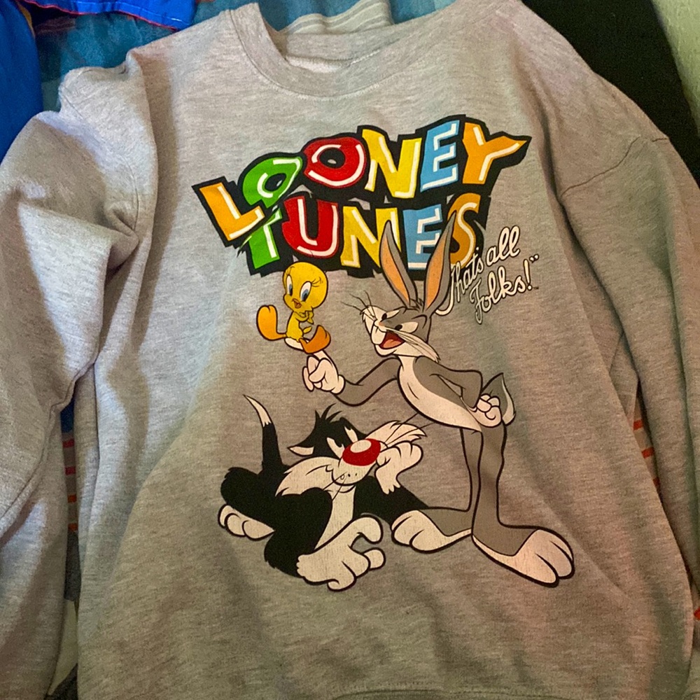 looney tunes sweater